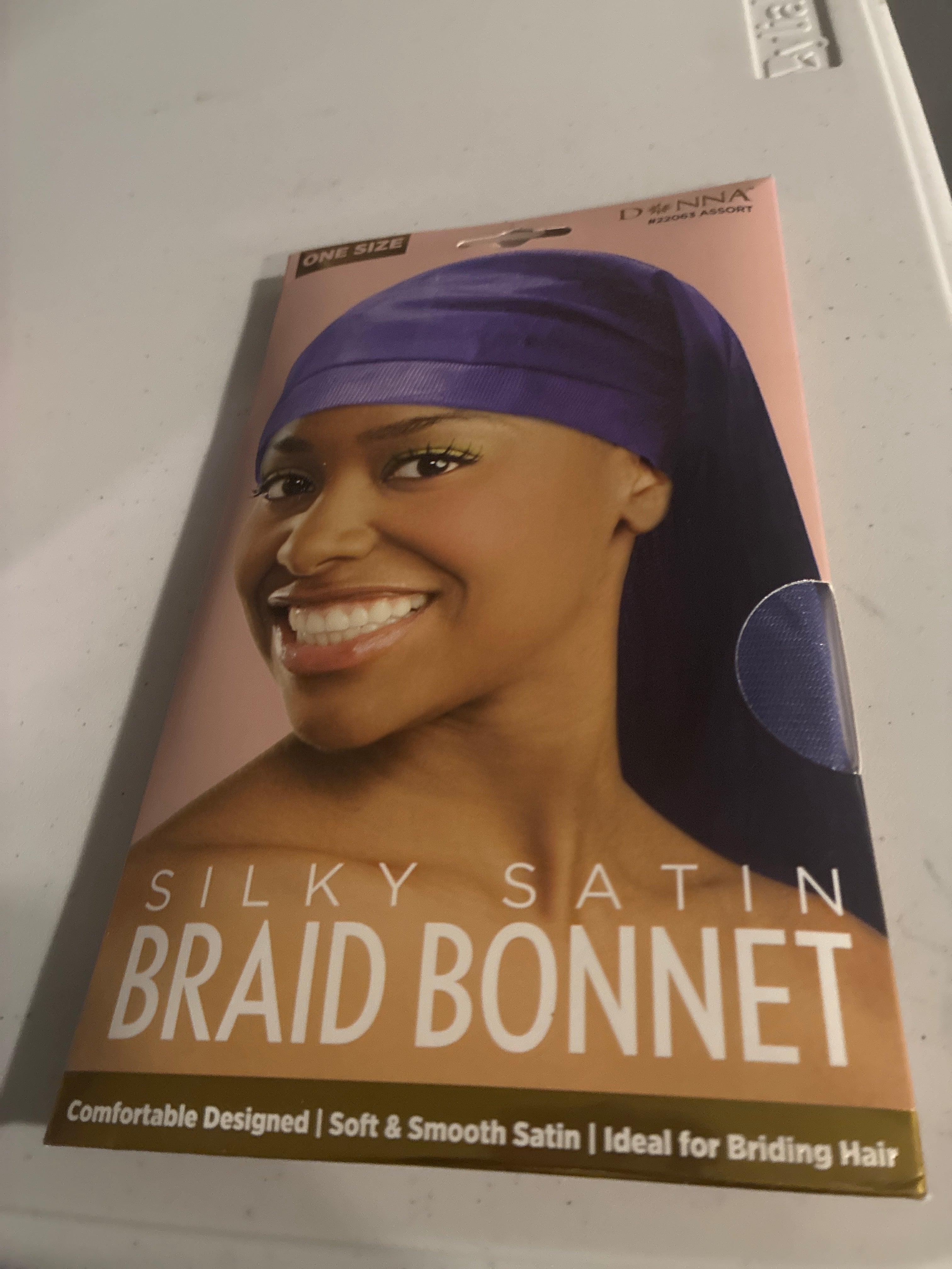 Silky Satin Braid Bonnet