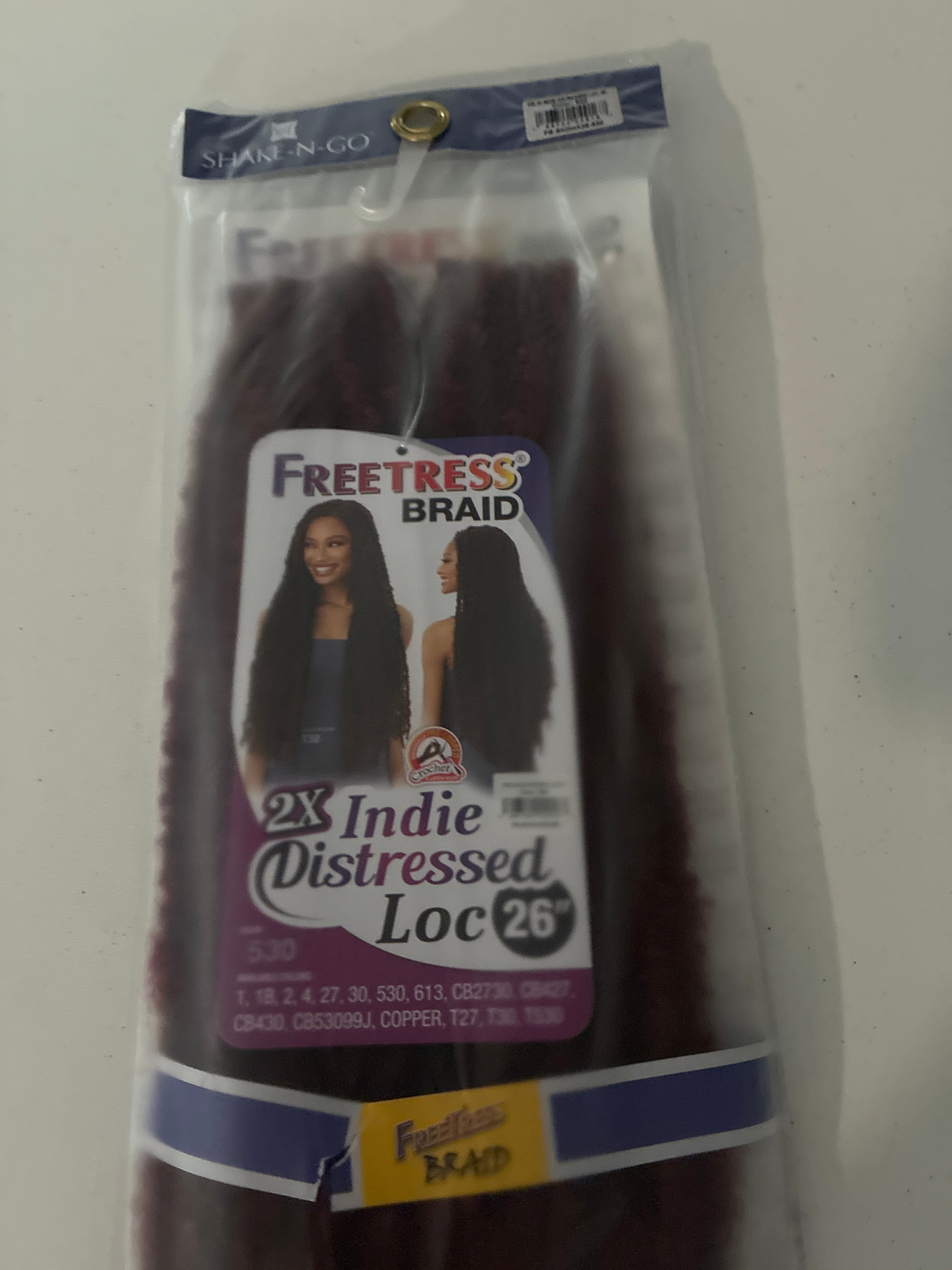 FreeTress  Indie Distressed Loc