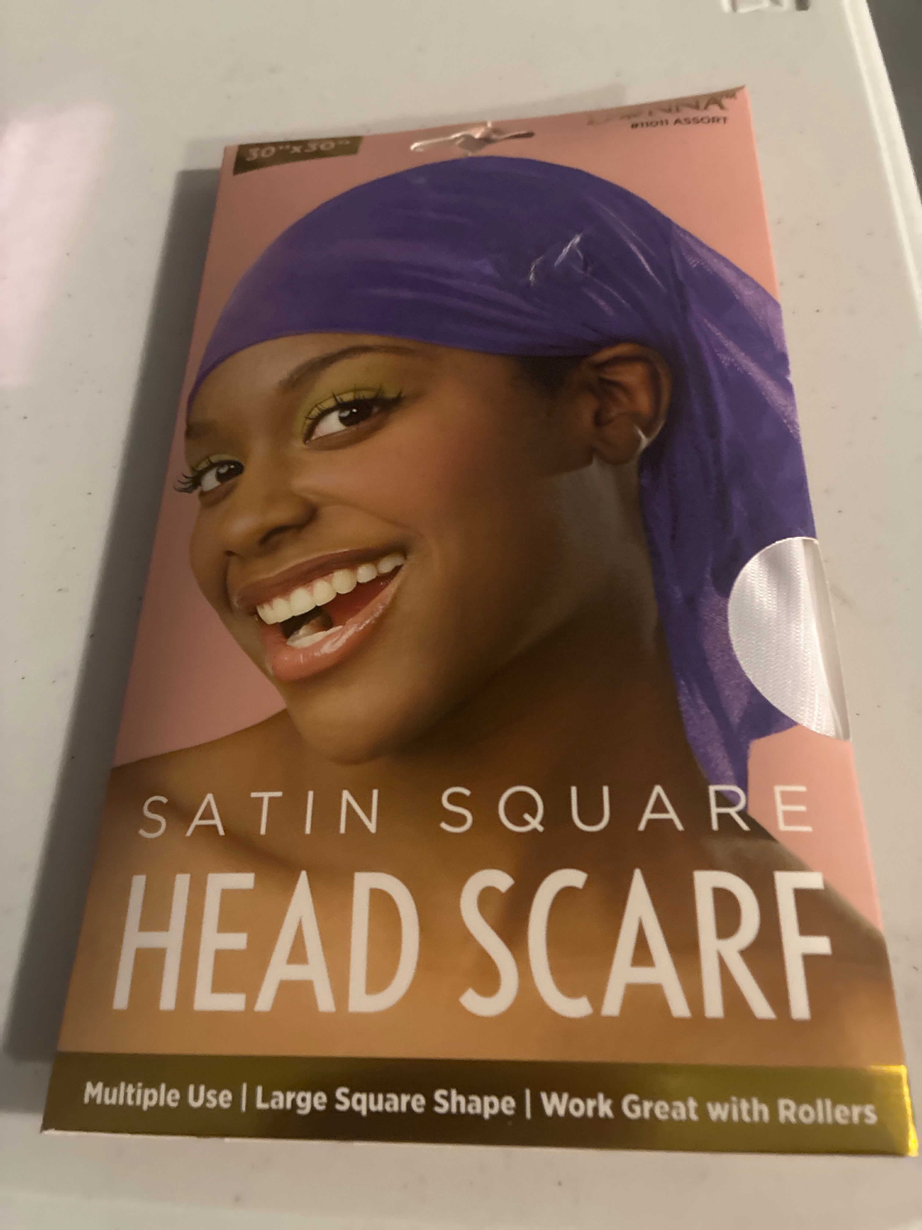 Satin Square Head Scarf