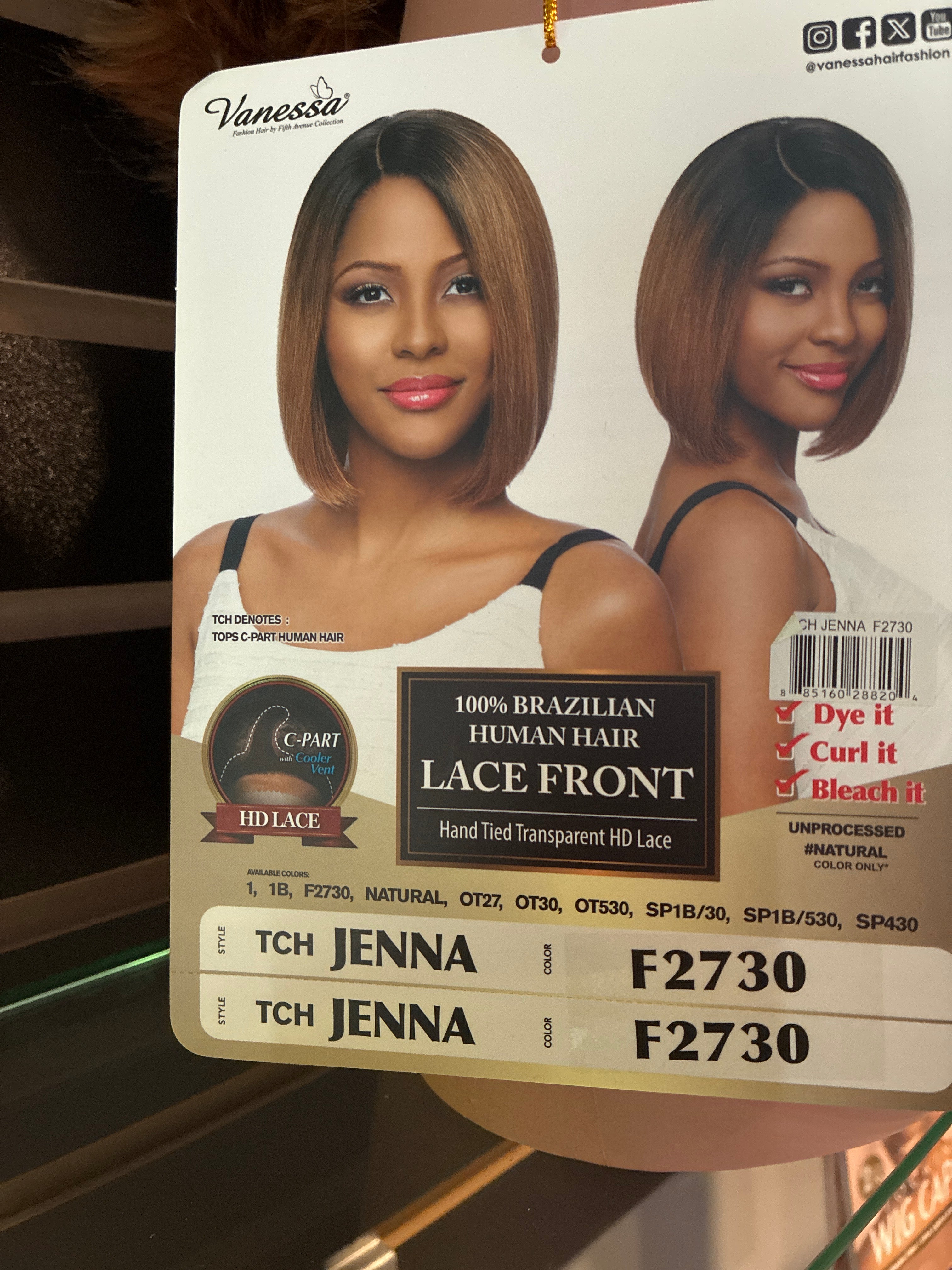 Jenna Brazilian Human Hair